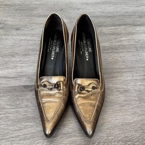 Donald J. Pliner Women's Metallic Gold Flats
